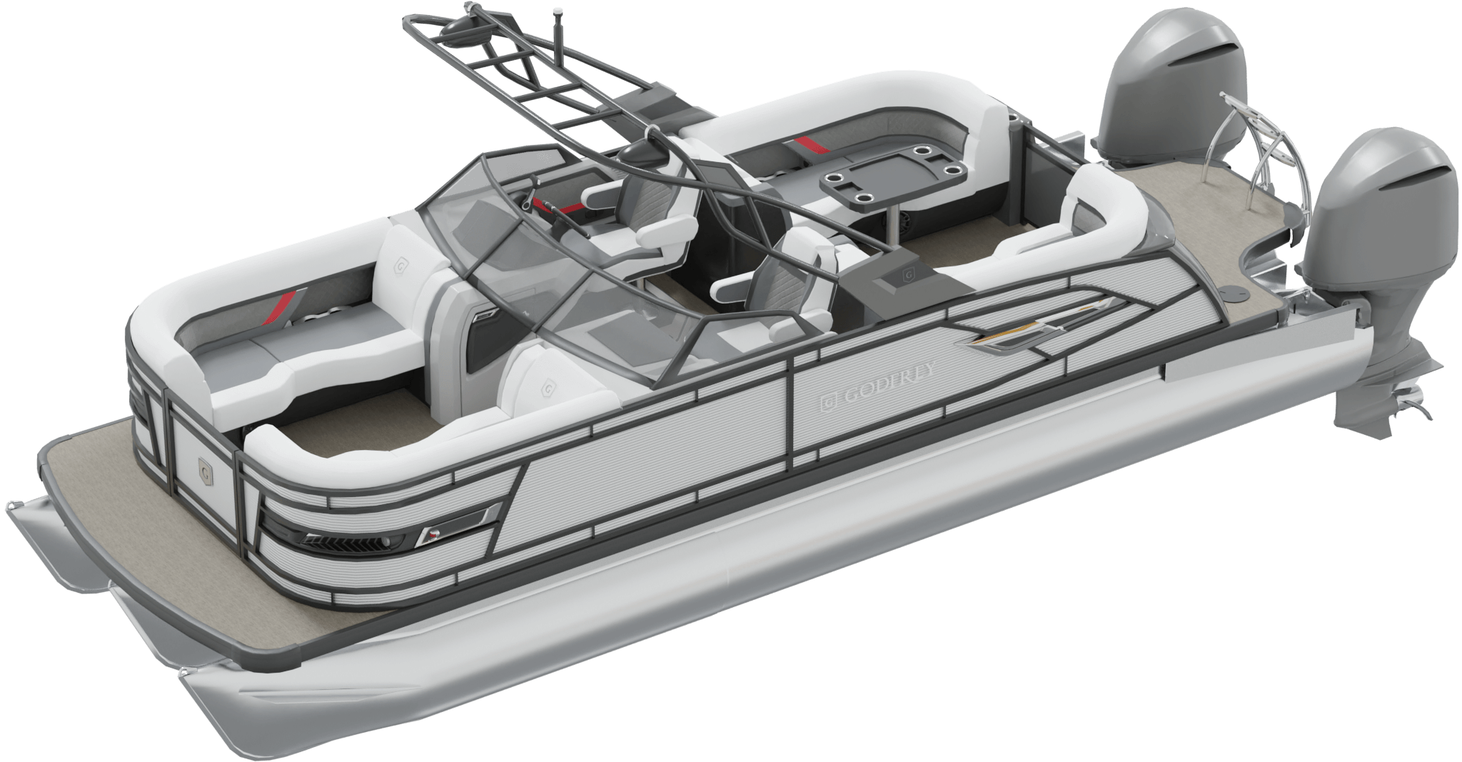 AquaPatio Split Bench Windshield 256 SBW